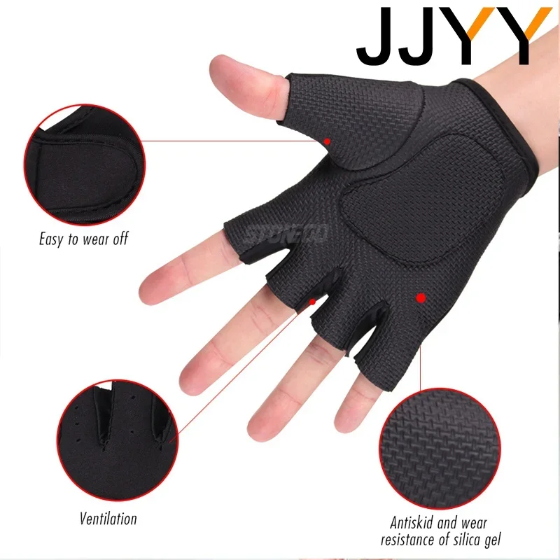 Breathable Half Finger Anti Sl - Workout Glove Gym review and price