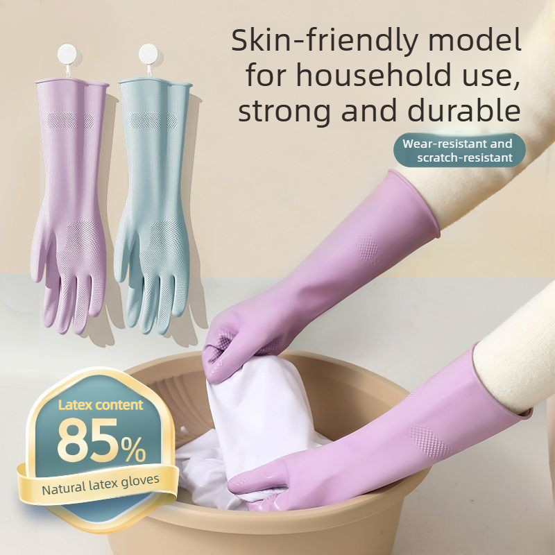 Latex Dish Washing Gloves,with - Rubber Glove Cleaning review and price