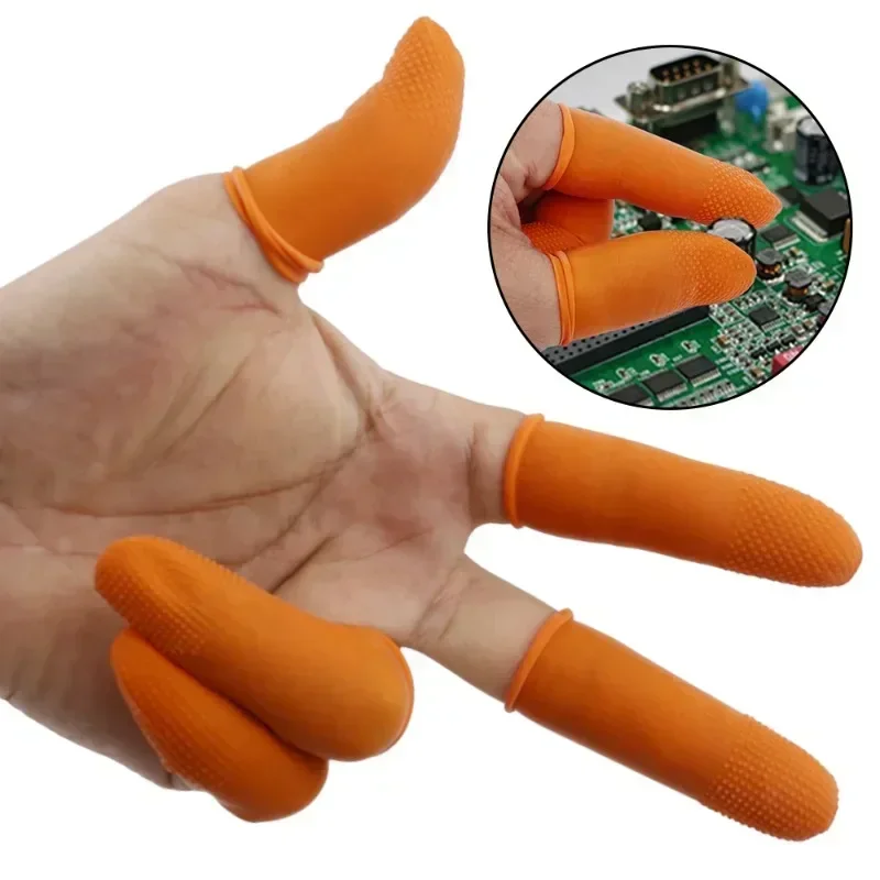 100/10PCS Disposable Finger Co - Latex Disposable Glove review and price