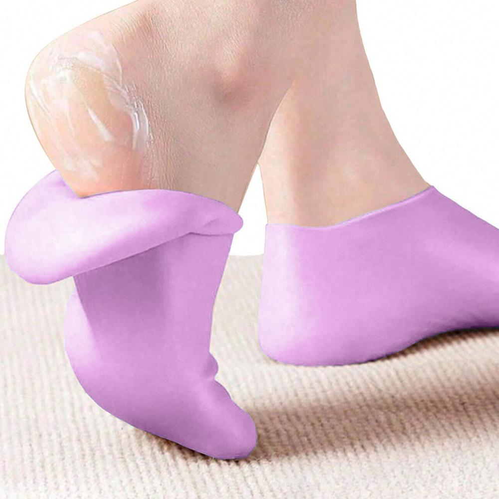 1Pair Silicone Foot Care Socks - Latex Disposable Glove review and price