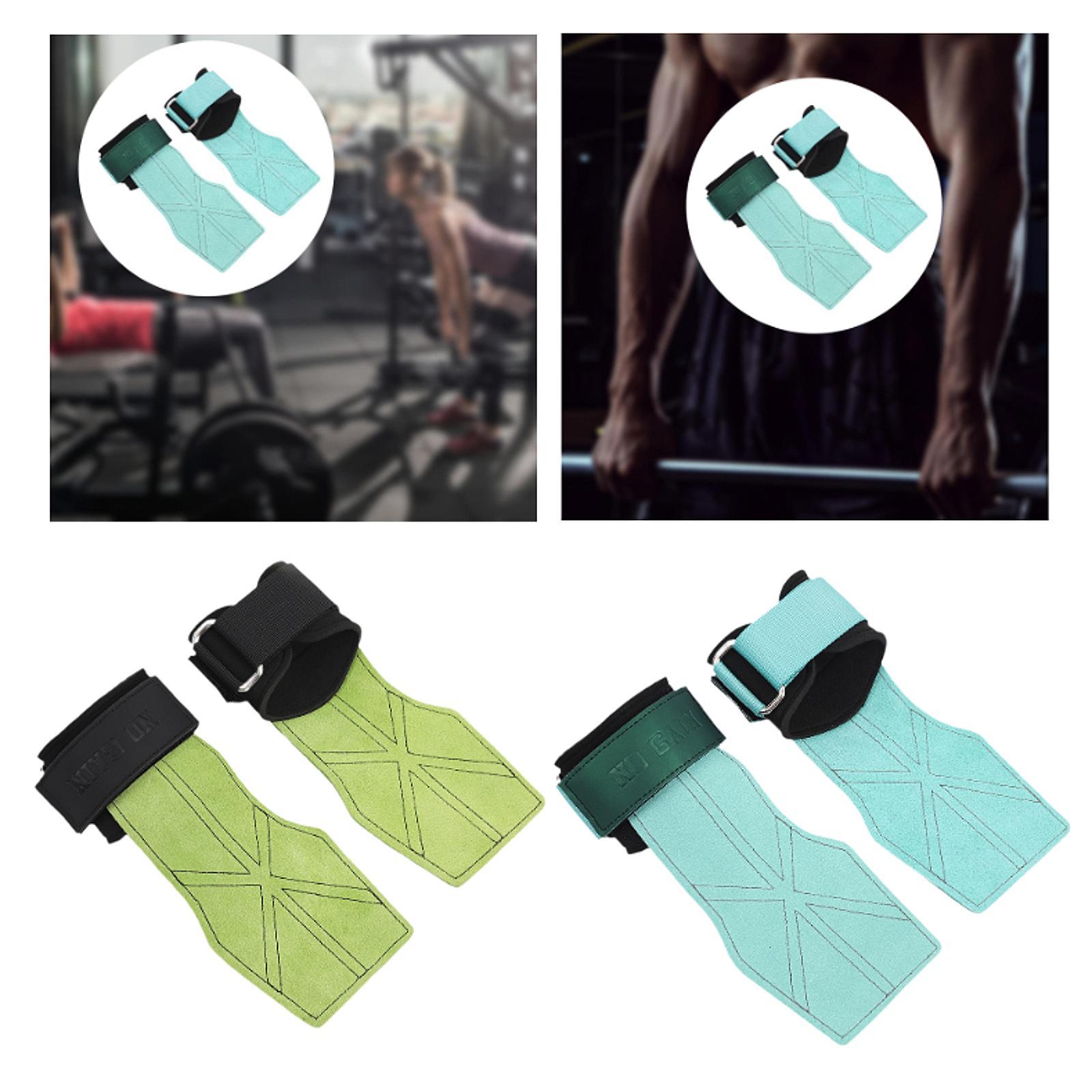 2x Weightlifting Hand Grips Pa - Workout Glove Gym review and price